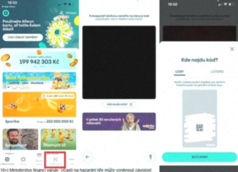 Sportka online app živě