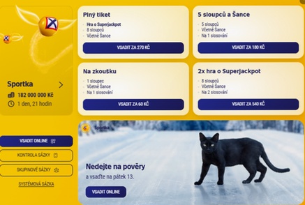 Sportka online